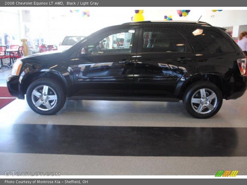 Black / Light Gray 2008 Chevrolet Equinox LT AWD