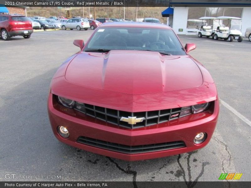Red Jewel Metallic / Black 2011 Chevrolet Camaro LT/RS Coupe