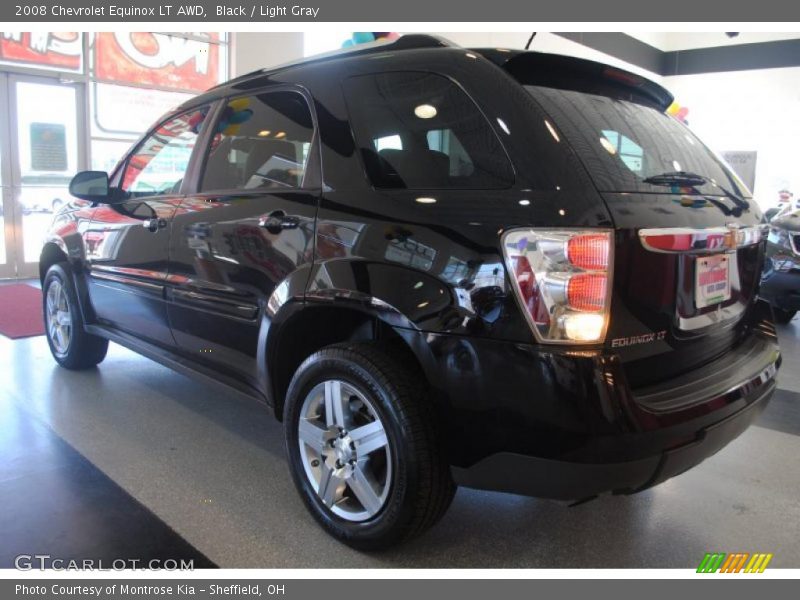 Black / Light Gray 2008 Chevrolet Equinox LT AWD