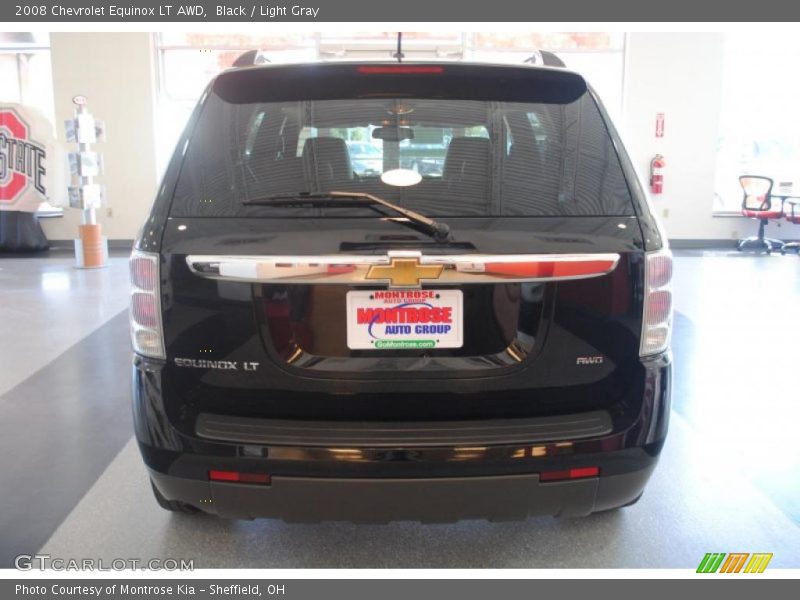 Black / Light Gray 2008 Chevrolet Equinox LT AWD