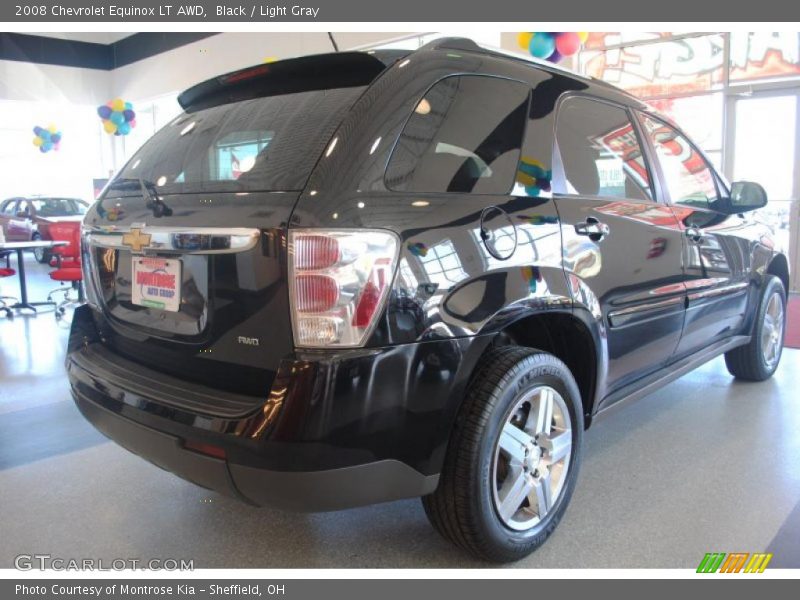 Black / Light Gray 2008 Chevrolet Equinox LT AWD