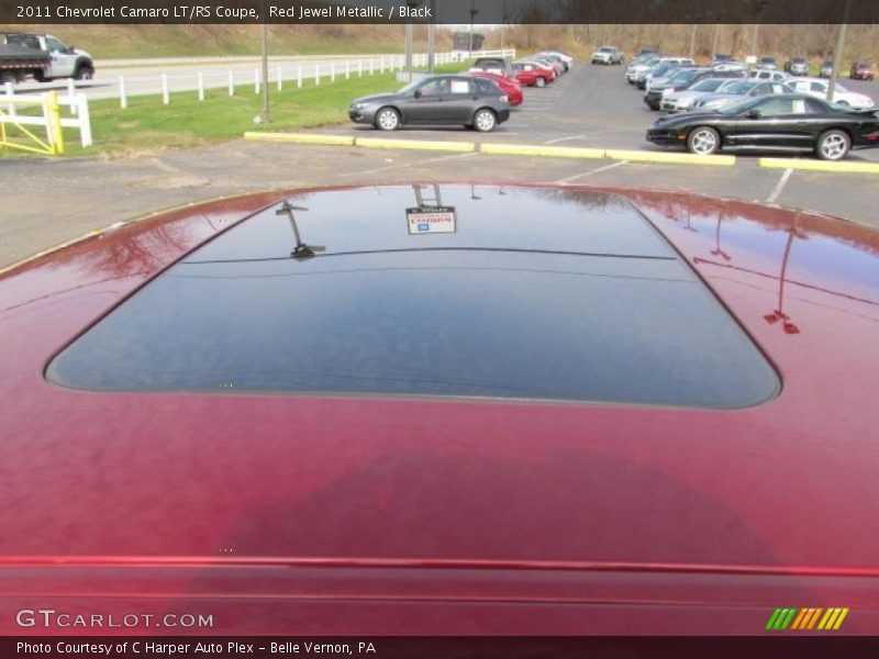 Red Jewel Metallic / Black 2011 Chevrolet Camaro LT/RS Coupe