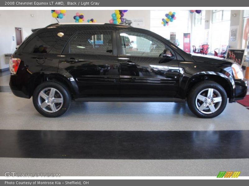 Black / Light Gray 2008 Chevrolet Equinox LT AWD