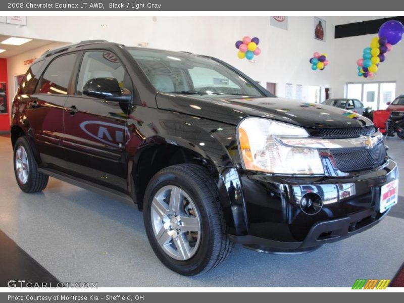 Black / Light Gray 2008 Chevrolet Equinox LT AWD