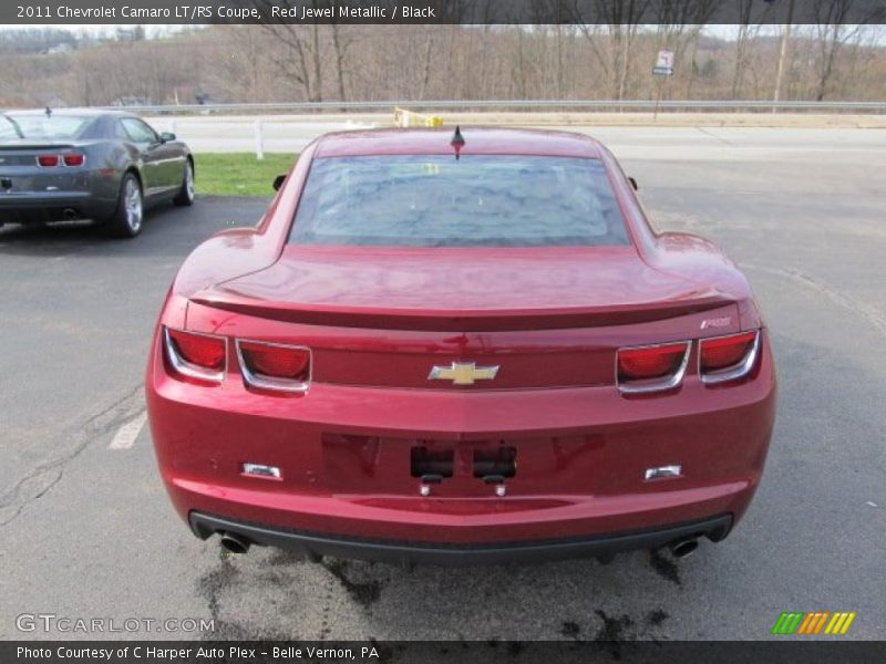 Red Jewel Metallic / Black 2011 Chevrolet Camaro LT/RS Coupe