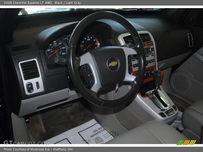 Black / Light Gray 2008 Chevrolet Equinox LT AWD