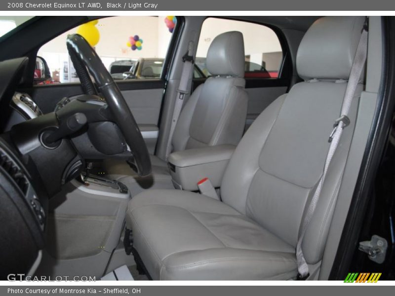 Black / Light Gray 2008 Chevrolet Equinox LT AWD