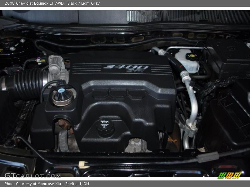 Black / Light Gray 2008 Chevrolet Equinox LT AWD