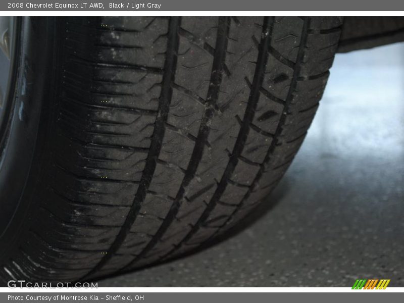 Black / Light Gray 2008 Chevrolet Equinox LT AWD