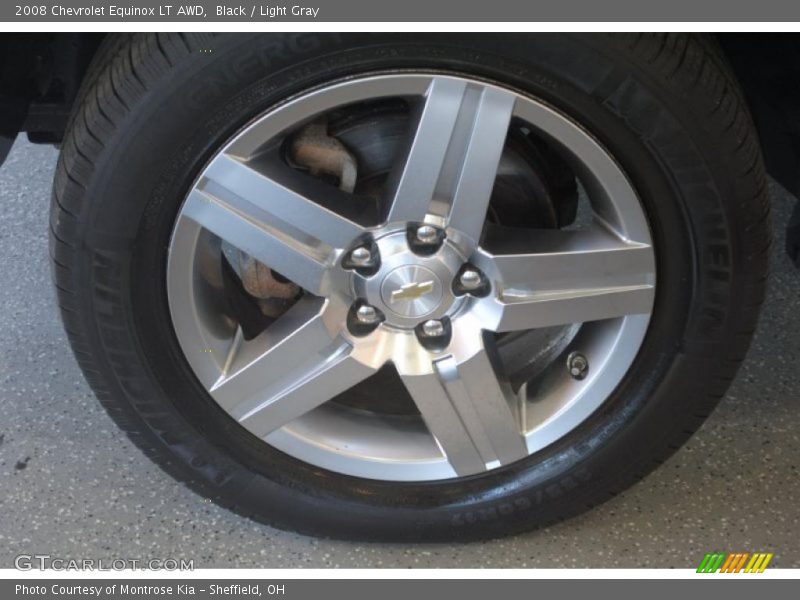 Black / Light Gray 2008 Chevrolet Equinox LT AWD