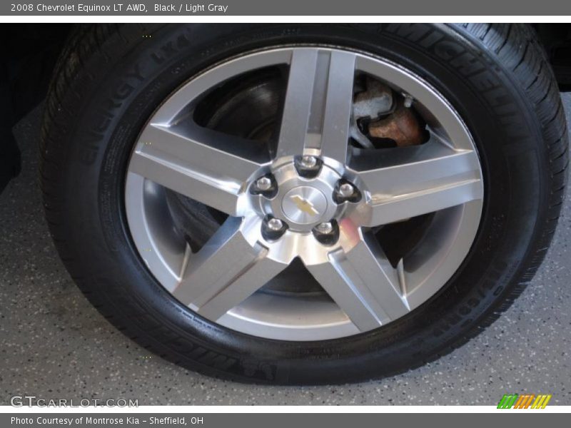 Black / Light Gray 2008 Chevrolet Equinox LT AWD