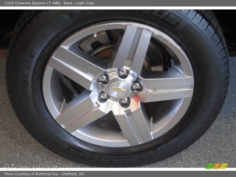 Black / Light Gray 2008 Chevrolet Equinox LT AWD