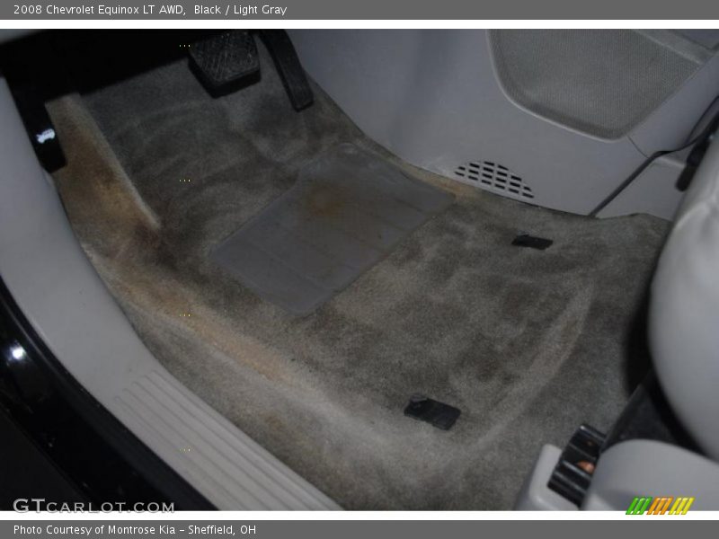 Black / Light Gray 2008 Chevrolet Equinox LT AWD