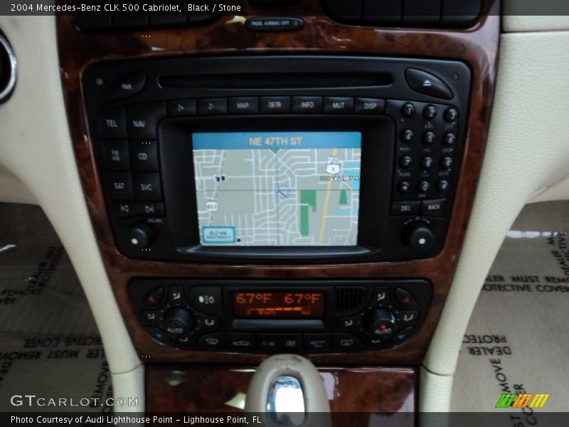 Navigation of 2004 CLK 500 Cabriolet