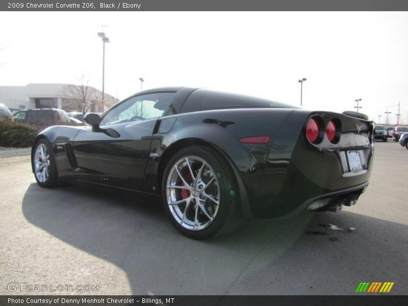 Black / Ebony 2009 Chevrolet Corvette Z06