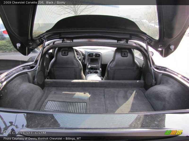  2009 Corvette Z06 Trunk