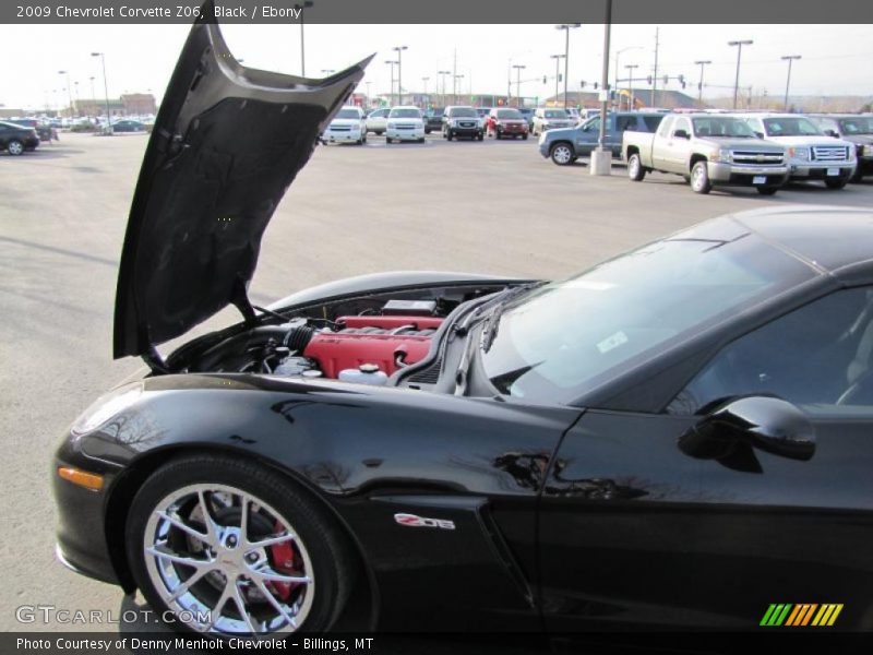 Black / Ebony 2009 Chevrolet Corvette Z06