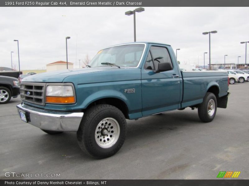 Front 3/4 View of 1991 F250 Regular Cab 4x4