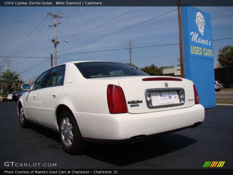 White Diamond / Cashmere 2004 Cadillac DeVille Sedan