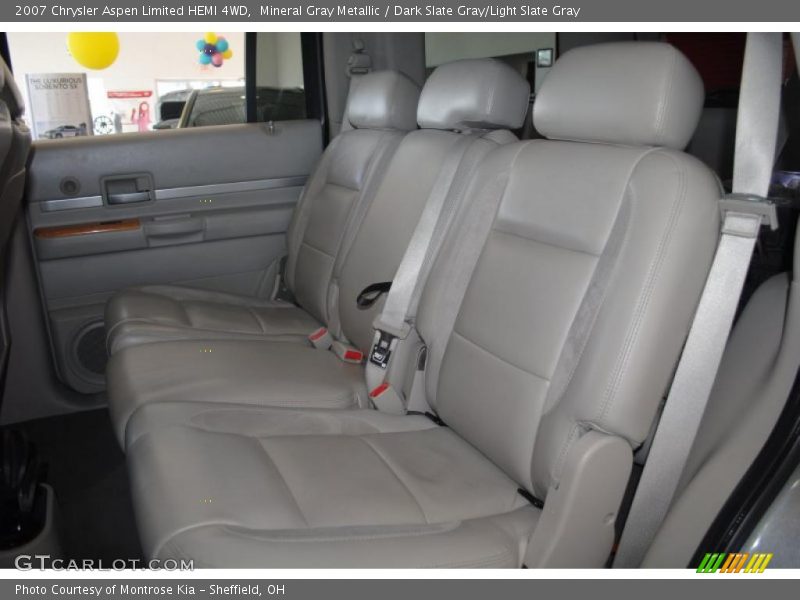 Mineral Gray Metallic / Dark Slate Gray/Light Slate Gray 2007 Chrysler Aspen Limited HEMI 4WD