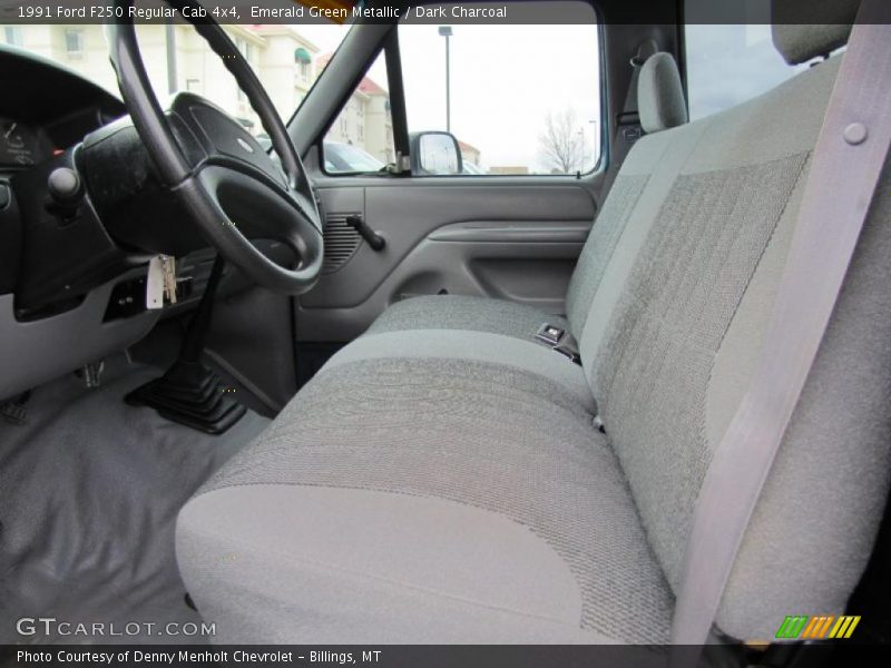  1991 F250 Regular Cab 4x4 Dark Charcoal Interior