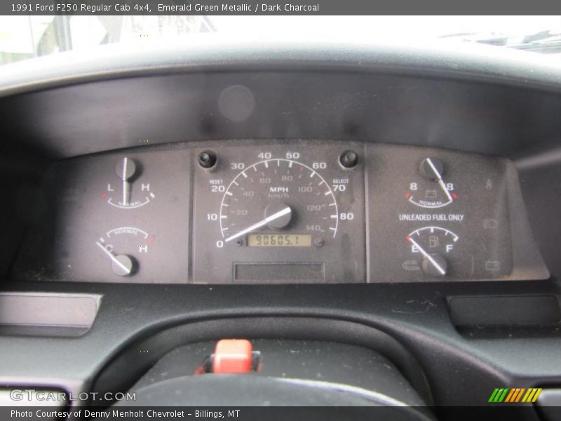  1991 F250 Regular Cab 4x4 Regular Cab 4x4 Gauges
