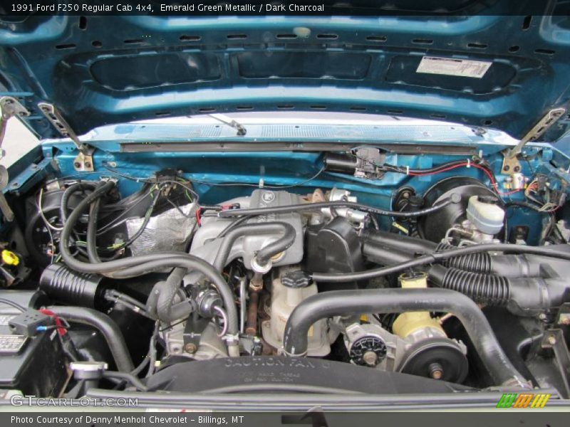  1991 F250 Regular Cab 4x4 Engine - 7.5 Liter OHV 16-Valve V8