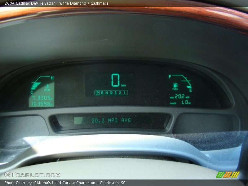 White Diamond / Cashmere 2004 Cadillac DeVille Sedan