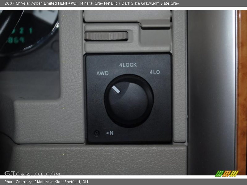 Mineral Gray Metallic / Dark Slate Gray/Light Slate Gray 2007 Chrysler Aspen Limited HEMI 4WD