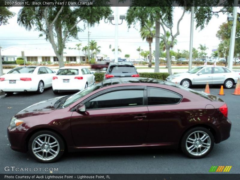 Black Cherry Pearl / Dark Charcoal 2007 Scion tC