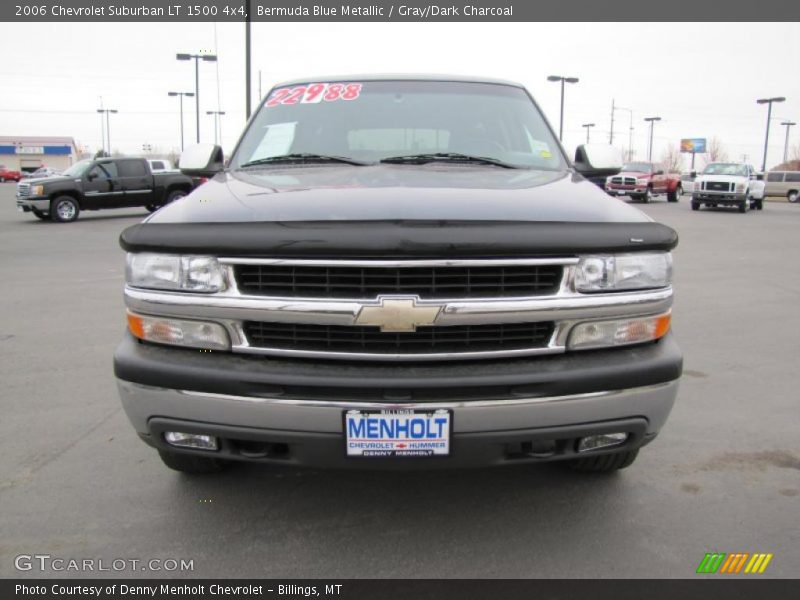 Bermuda Blue Metallic / Gray/Dark Charcoal 2006 Chevrolet Suburban LT 1500 4x4