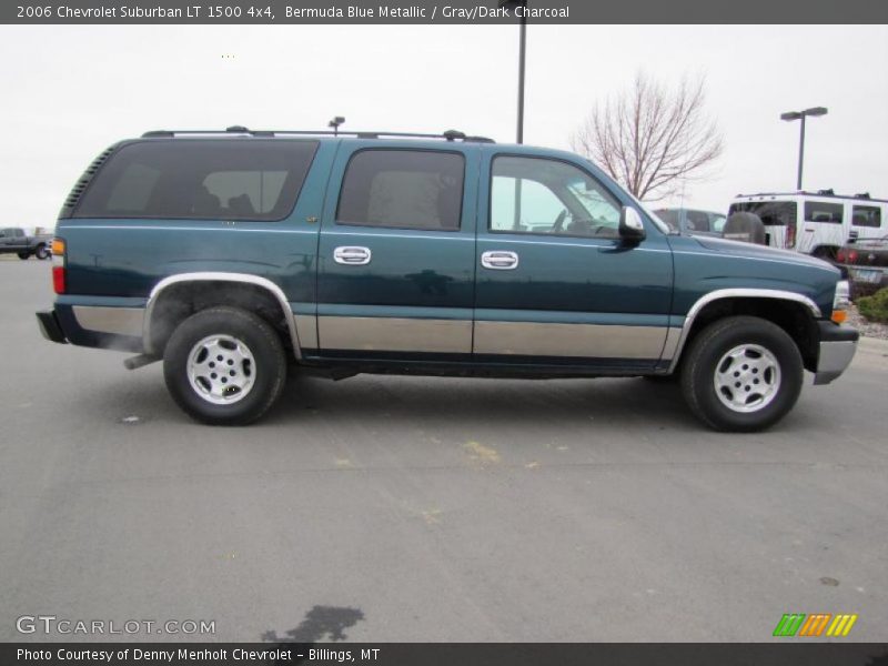 Bermuda Blue Metallic / Gray/Dark Charcoal 2006 Chevrolet Suburban LT 1500 4x4