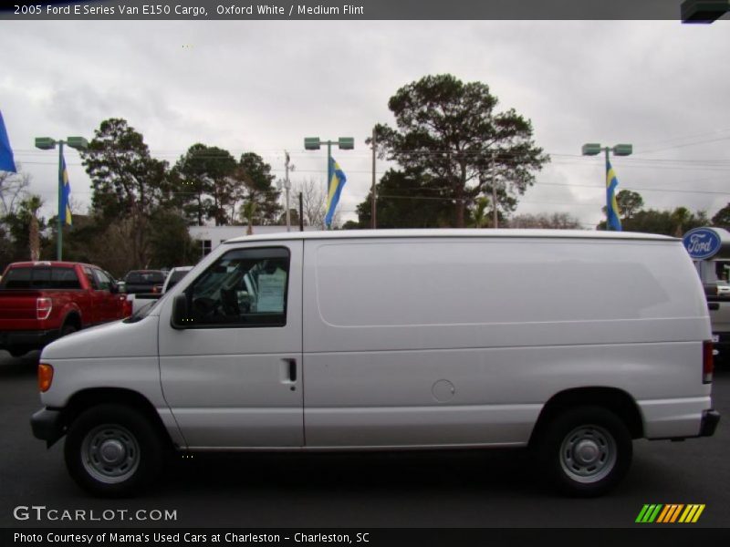 Oxford White / Medium Flint 2005 Ford E Series Van E150 Cargo