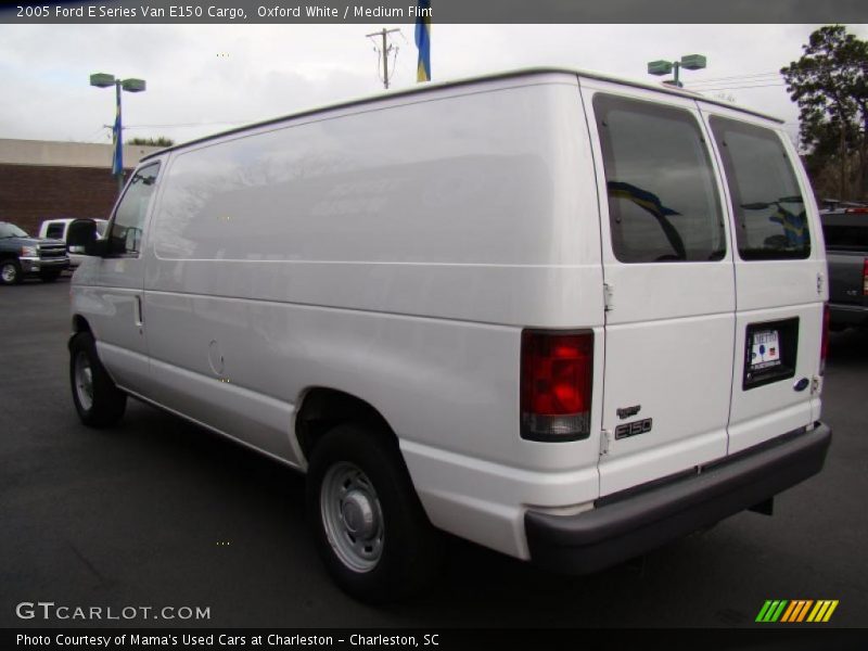 Oxford White / Medium Flint 2005 Ford E Series Van E150 Cargo