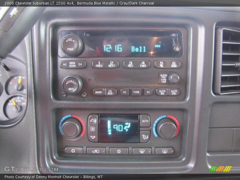 Bermuda Blue Metallic / Gray/Dark Charcoal 2006 Chevrolet Suburban LT 1500 4x4