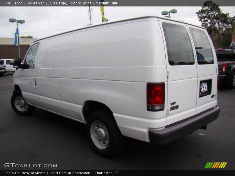 Oxford White / Medium Flint 2005 Ford E Series Van E150 Cargo