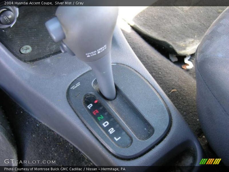  2004 Accent Coupe 4 Speed Automatic Shifter