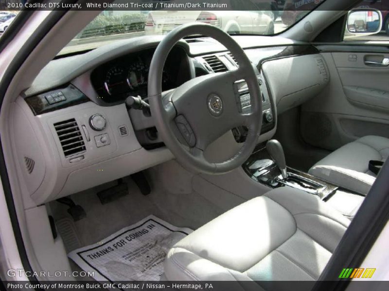 Titanium/Dark Titanium Interior - 2010 DTS Luxury 