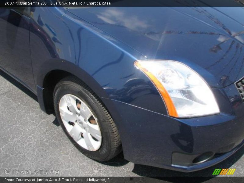 Blue Onyx Metallic / Charcoal/Steel 2007 Nissan Sentra 2.0