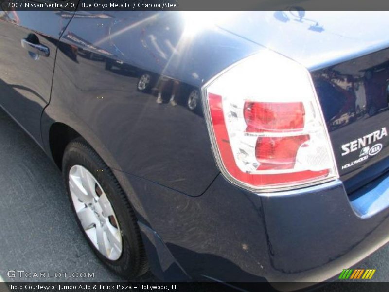 Blue Onyx Metallic / Charcoal/Steel 2007 Nissan Sentra 2.0