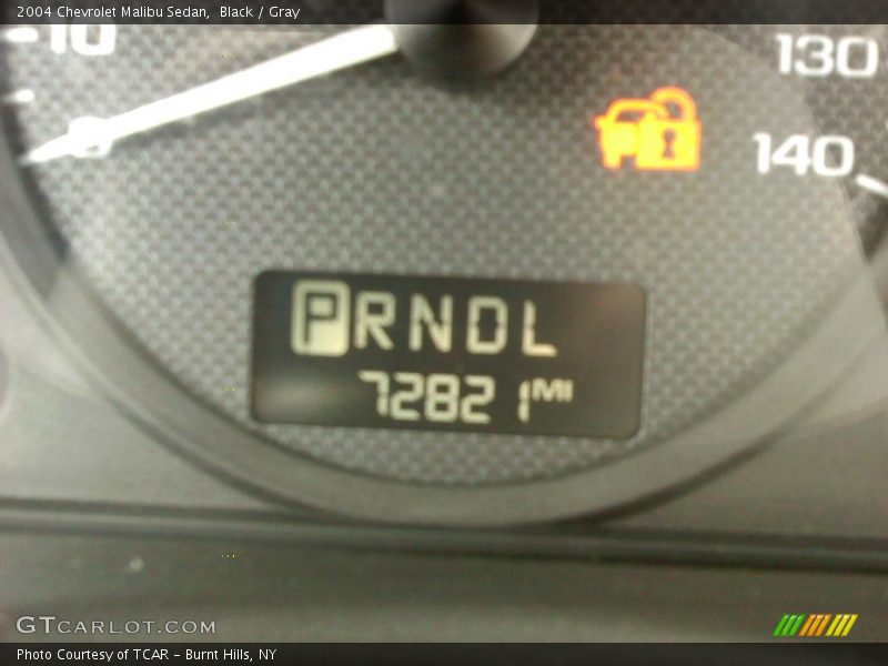 Black / Gray 2004 Chevrolet Malibu Sedan