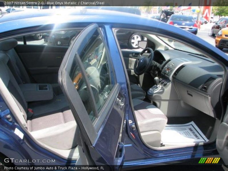 Blue Onyx Metallic / Charcoal/Steel 2007 Nissan Sentra 2.0