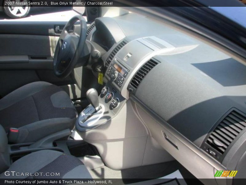 Blue Onyx Metallic / Charcoal/Steel 2007 Nissan Sentra 2.0