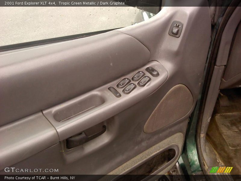 Tropic Green Metallic / Dark Graphite 2001 Ford Explorer XLT 4x4