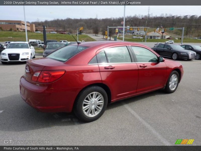 2009 Sebring Touring Sedan Inferno Red Crystal Pearl