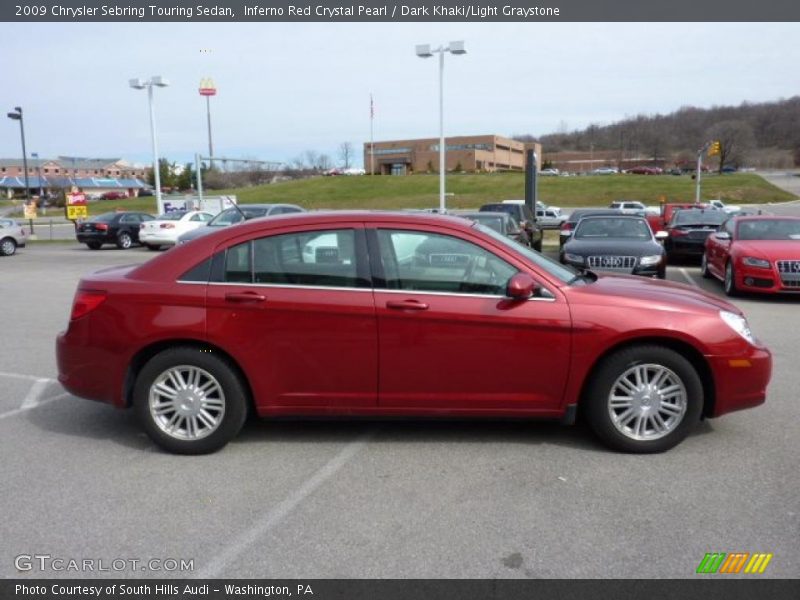  2009 Sebring Touring Sedan Inferno Red Crystal Pearl