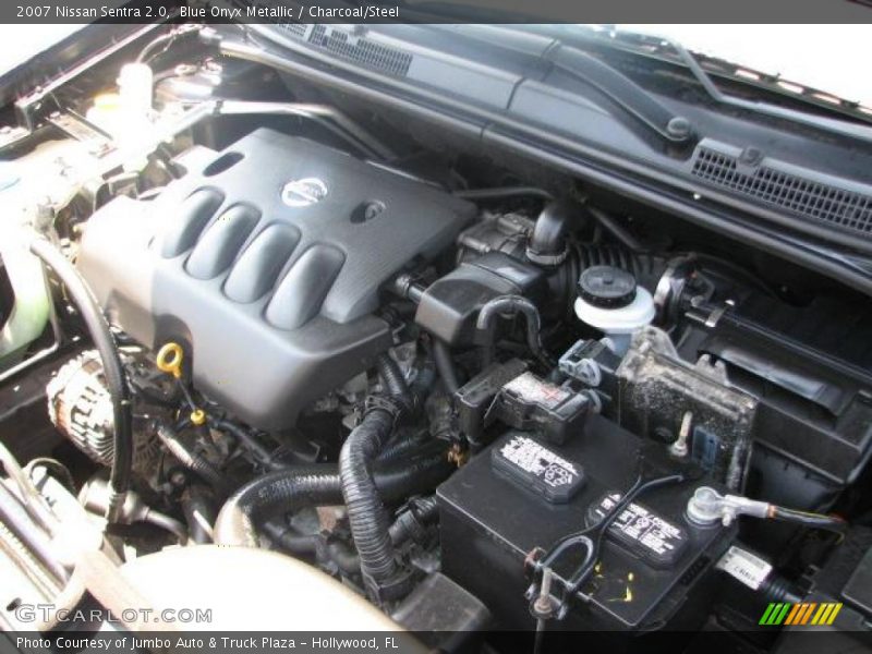 Blue Onyx Metallic / Charcoal/Steel 2007 Nissan Sentra 2.0