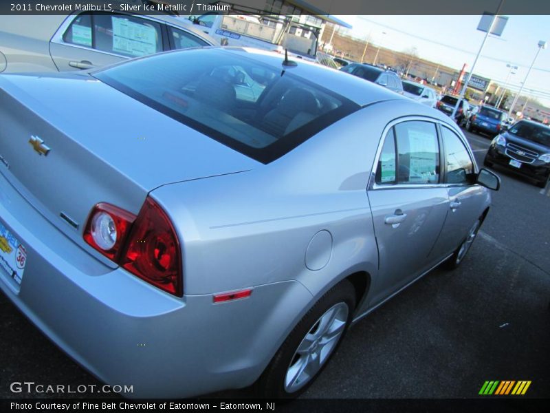 Silver Ice Metallic / Titanium 2011 Chevrolet Malibu LS