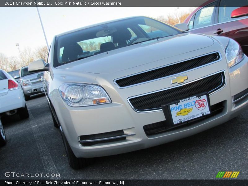 Gold Mist Metallic / Cocoa/Cashmere 2011 Chevrolet Malibu LT
