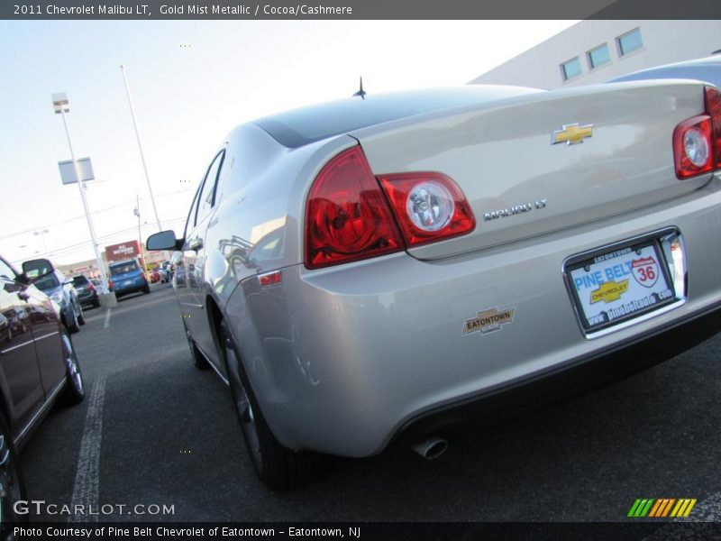 Gold Mist Metallic / Cocoa/Cashmere 2011 Chevrolet Malibu LT